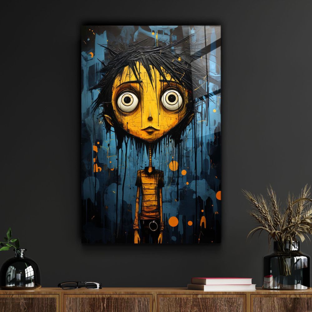 Autres décorations murales - Un autre jour dans ma routine | Art mural en verre de la collection Designers 110CMx70CM - ARTDESIGNA
