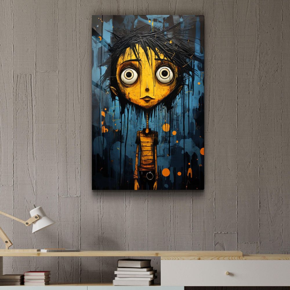 Autres décorations murales - Un autre jour dans ma routine | Art mural en verre de la collection Designers 110CMx70CM - ARTDESIGNA