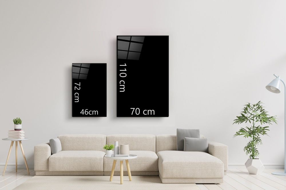 Autres décorations murales - Amour | Art mural en verre de la collection Designers 110CMx70CM - ARTDESIGNA