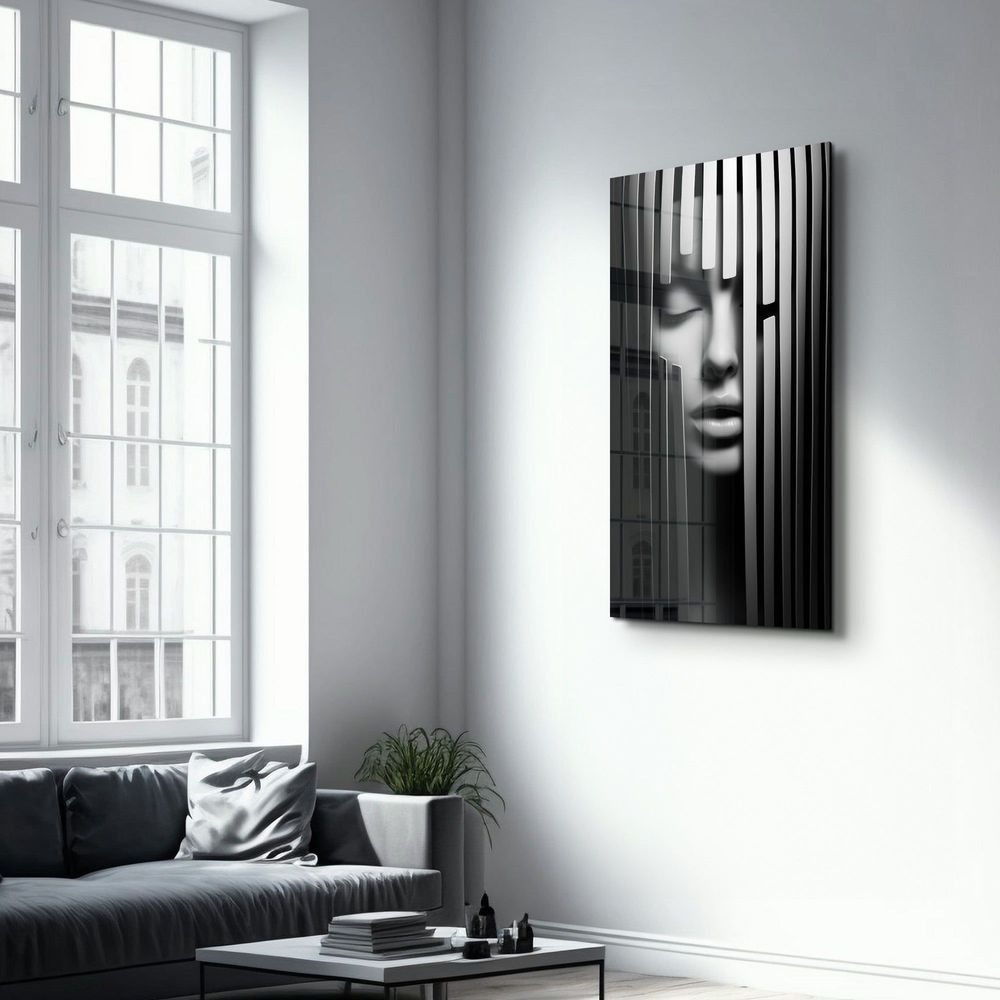 Autres décorations murales - Derrière les bars - Designers Collection Art mural en verre 110CMx70CM - ARTDESIGNA