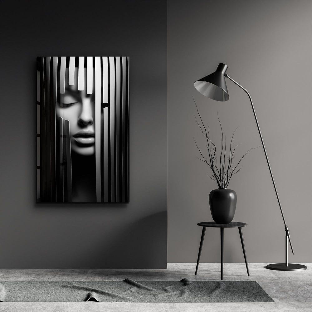 Autres décorations murales - Derrière les bars - Designers Collection Art mural en verre 110CMx70CM - ARTDESIGNA