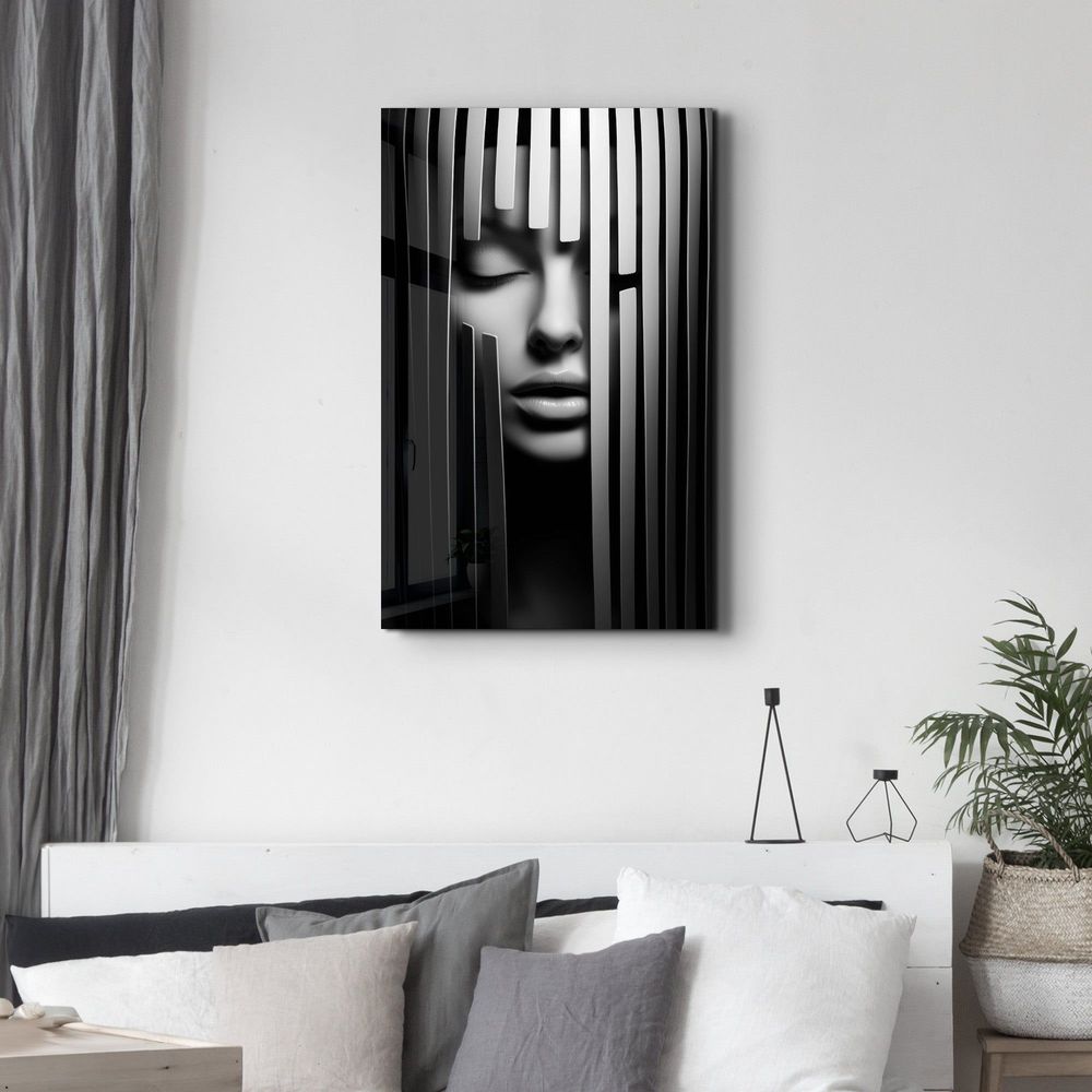 Autres décorations murales - Derrière les bars - Designers Collection Art mural en verre 110CMx70CM - ARTDESIGNA