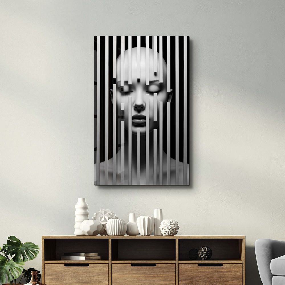 Autres décorations murales - Derrière les bars 2 Designers Collection Art mural en verre 110CMx70CM - ARTDESIGNA