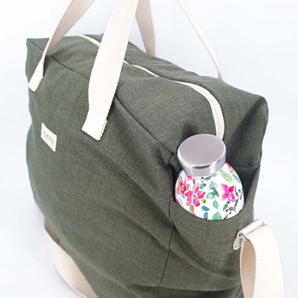 Sacs et cabas - Sac week-end vichy noir & blanc - HOMONOIA PARIS