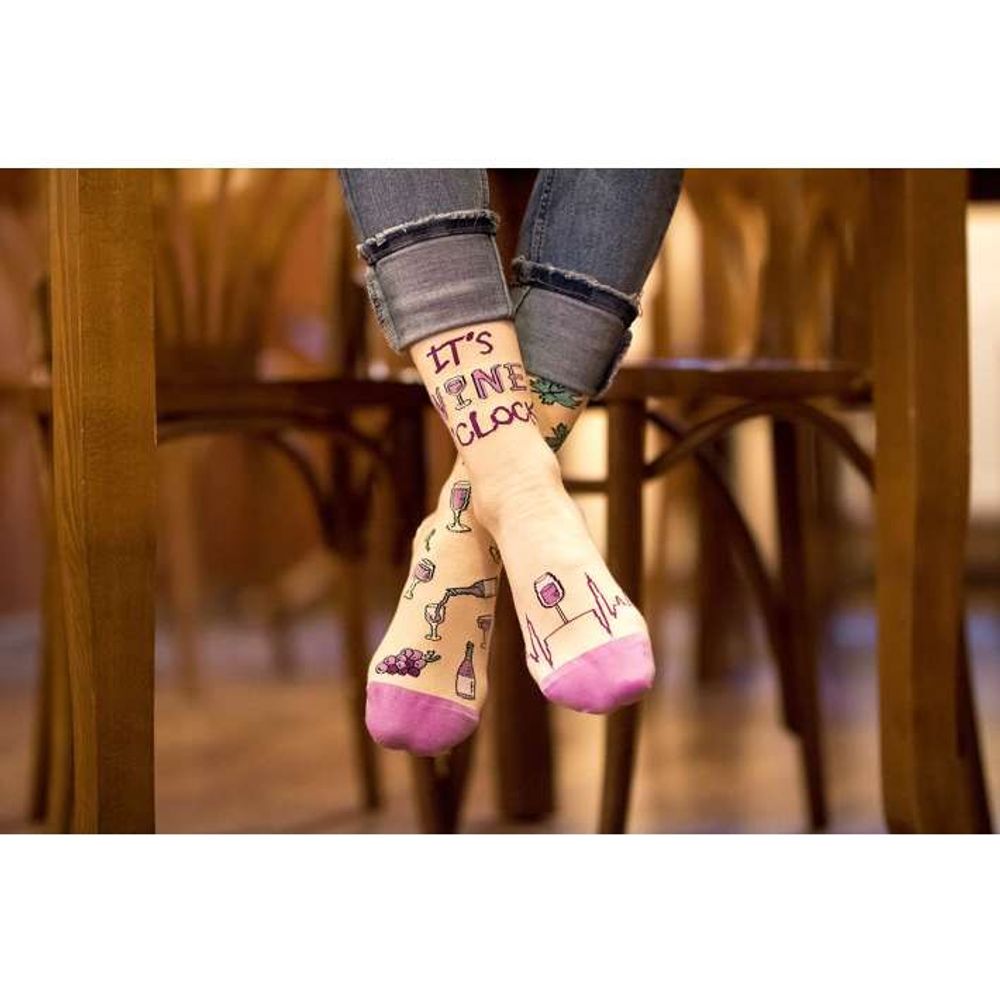 Chaussettes - Chaussettes en coton Arty Winery - PIRIN HILL