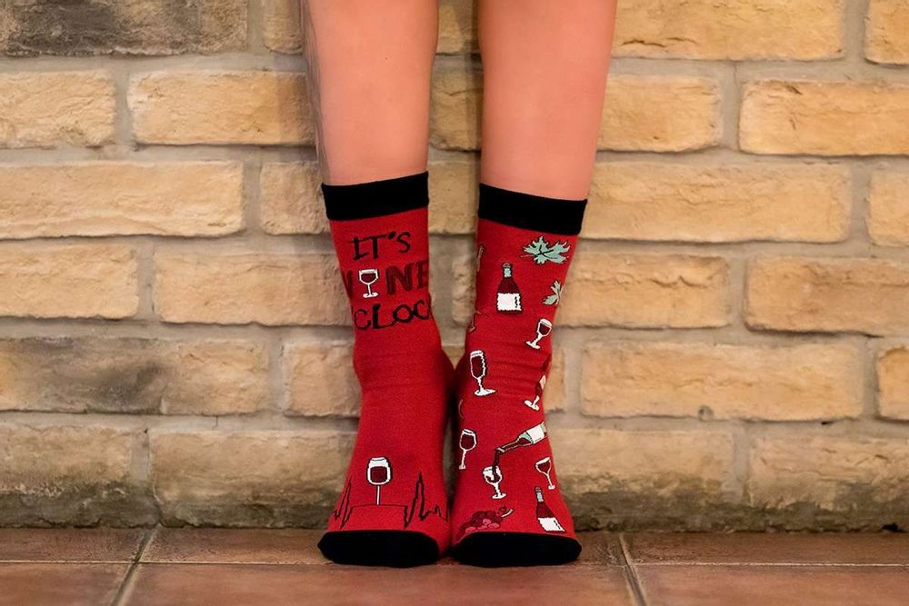 Chaussettes - Chaussettes en coton Arty Winery - PIRIN HILL