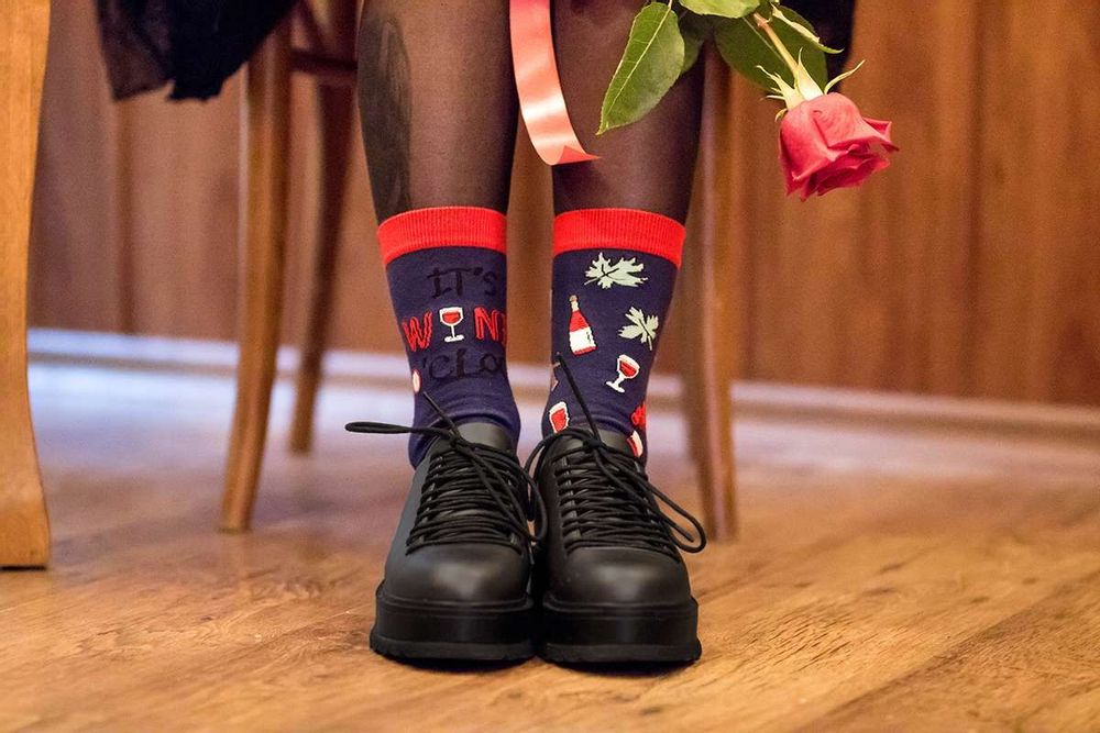 Chaussettes - Chaussettes en coton Arty Winery - PIRIN HILL