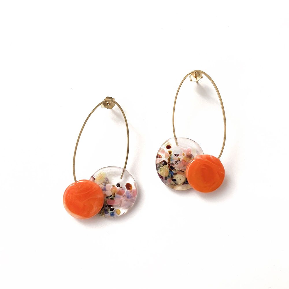 Gifts - Elia confetti glass earrings - CHAMA NAVARRO