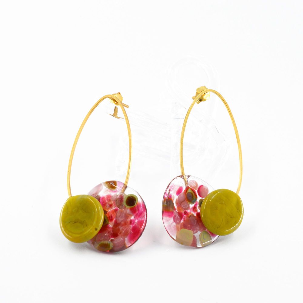 Gifts - Elia confetti glass earrings - CHAMA NAVARRO
