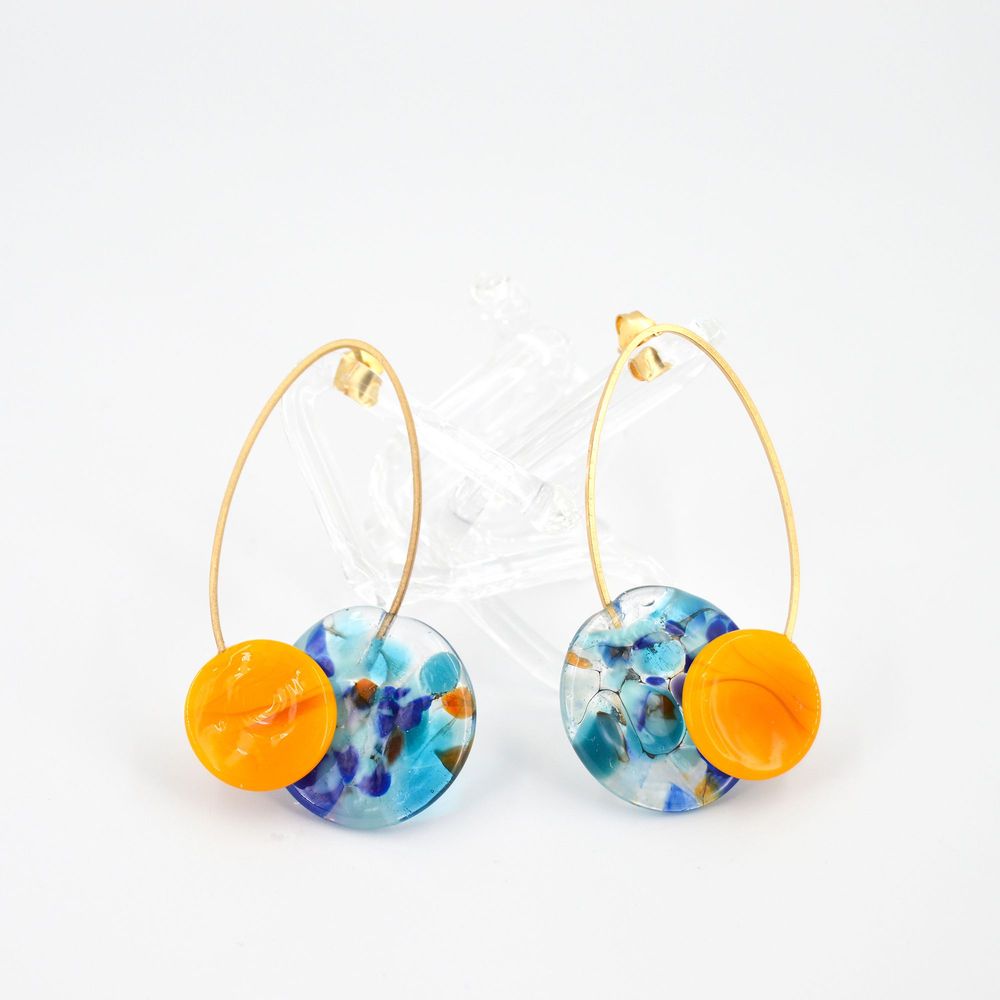 Gifts - Elia confetti glass earrings - CHAMA NAVARRO