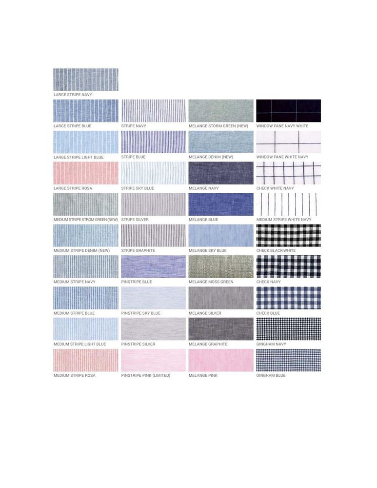 Apparel - Washed Linen Clothing from European Flax certified linen. Low minimums - LINENME