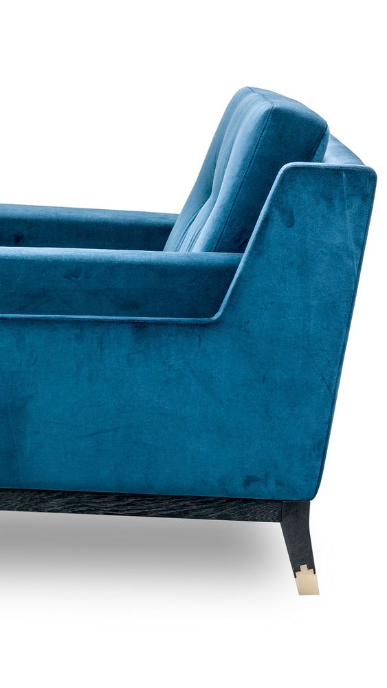 Armchairs - Mr Jones Armchair in Cotton Velvet - DUISTT