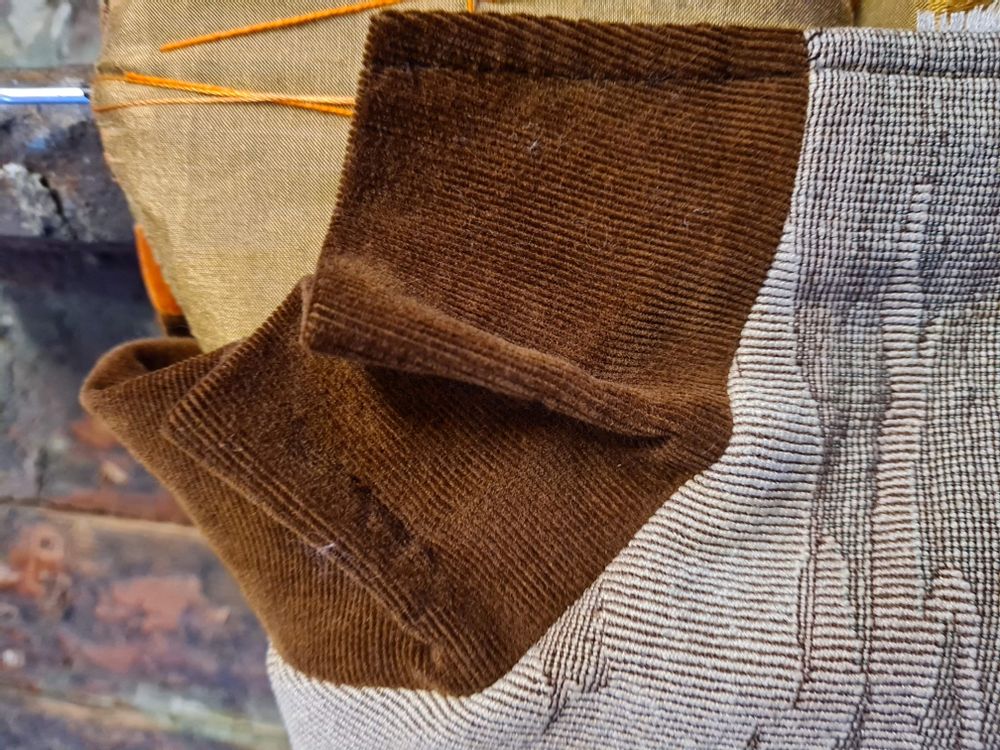 Prêt-à-porter - Le même Munchausen. Cardigan original avec tapisserie vintage. - VLADA DIZIK KOSHKIN DOM
