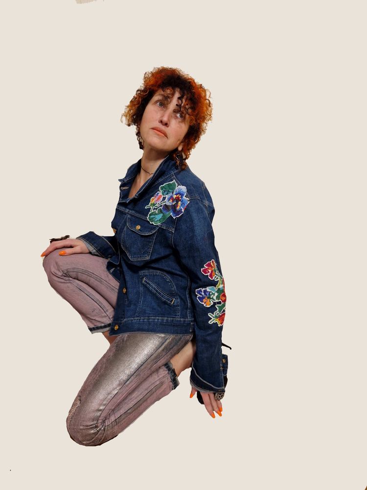 Apparel - Fantasy. Denim jacket - VLADA DIZIK KOSHKIN DOM