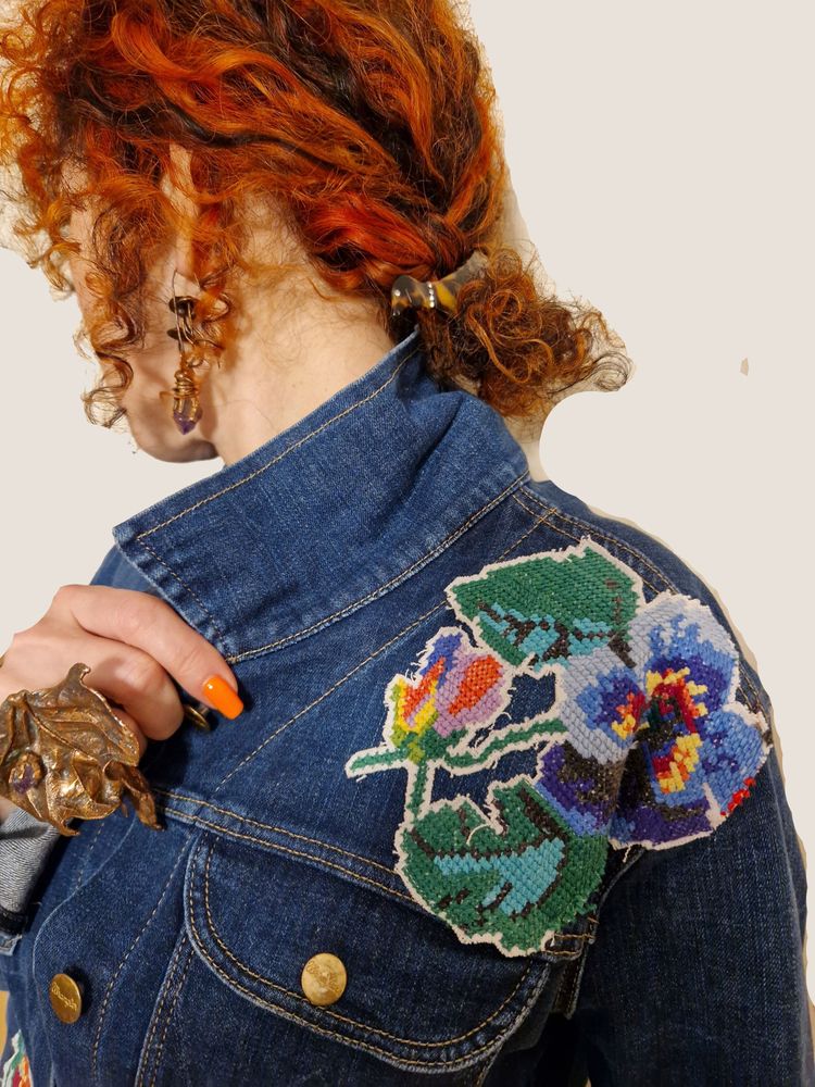 Apparel - Fantasy. Denim jacket - VLADA DIZIK KOSHKIN DOM
