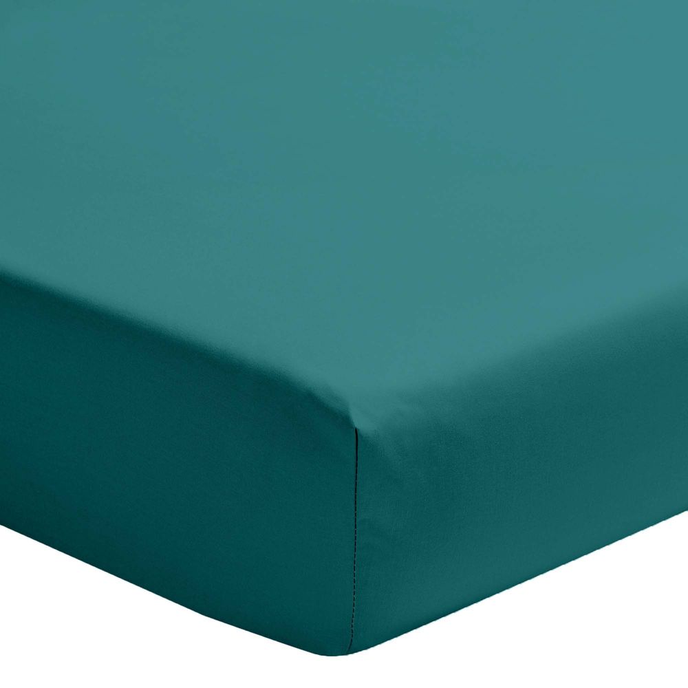 Linge de lit - Première Émeraude - Parure de lit en percale de coton - ESSIX