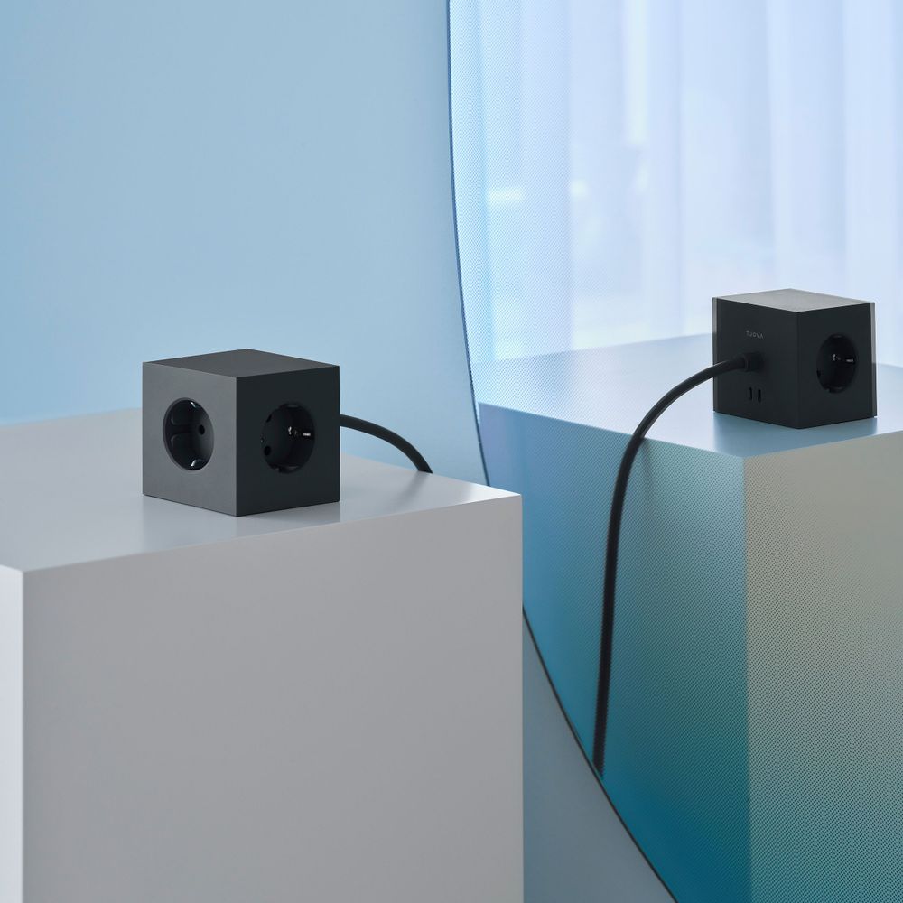 Decorative objects - Square 1 USB-C (30W) Power Extender - AVOLT