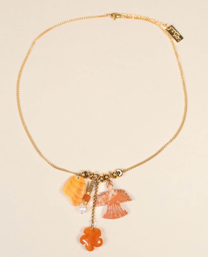 Bijoux - Collier Totem - ATELIER DEUX MAINS