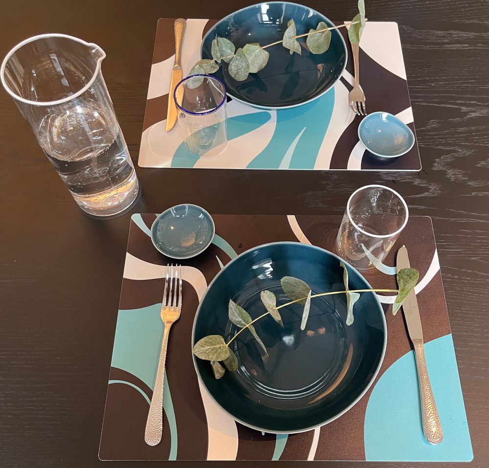 Placemats - Wave Placemat - MA CHÉRIE MON AMOUR