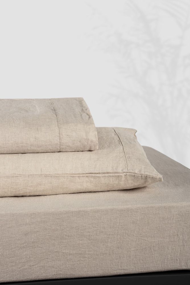 Bed linens - Premium Washed Linen Bed Set MILAN - SOWL