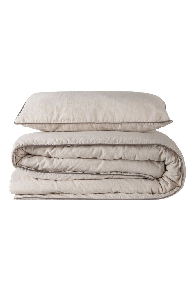 Bed linens - Premium Washed Linen Bed Set MILAN - SOWL