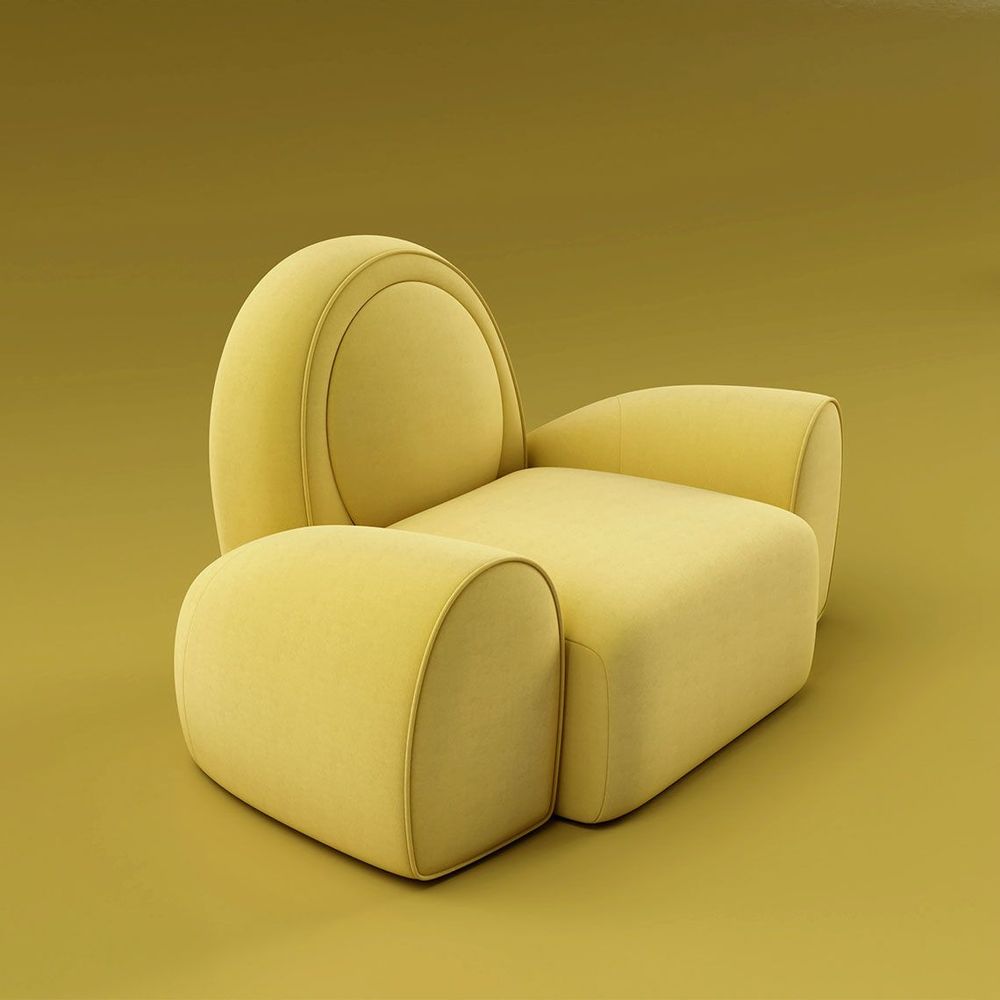 Armchairs - Simone Modular Armchair Handmade By Ottiu - OTTIU