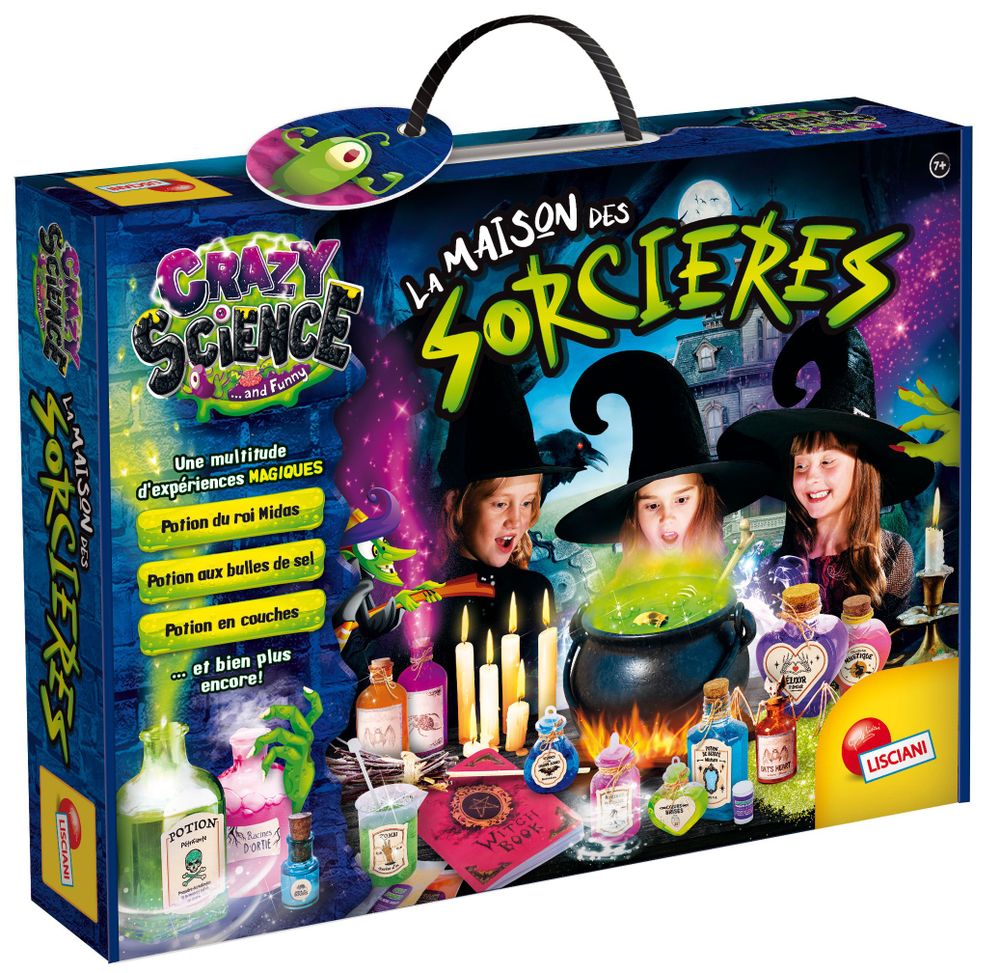 Toys - THE HOUSE OF THE CRAZY SCIENCE WITCH - LISCIANI GIOCHI