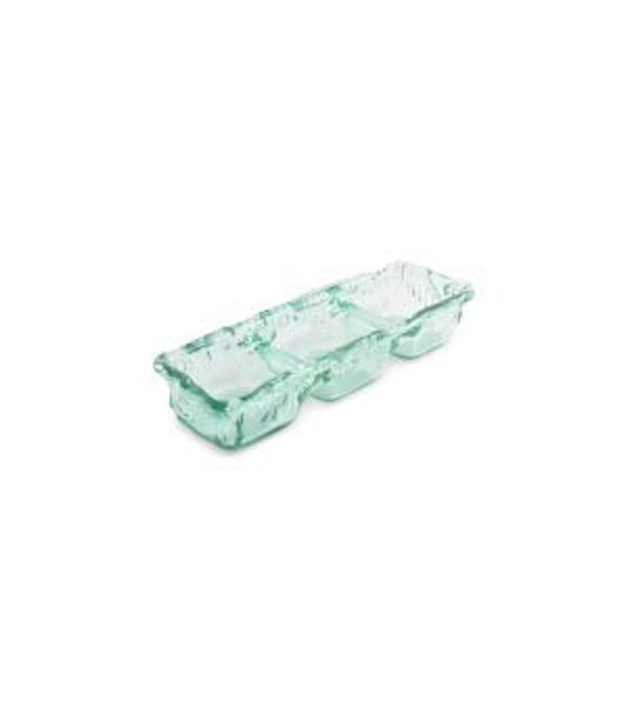 Platter and bowls - Eco-friendly glass tableware: Ecovitra - FINE2DINE (F2D)