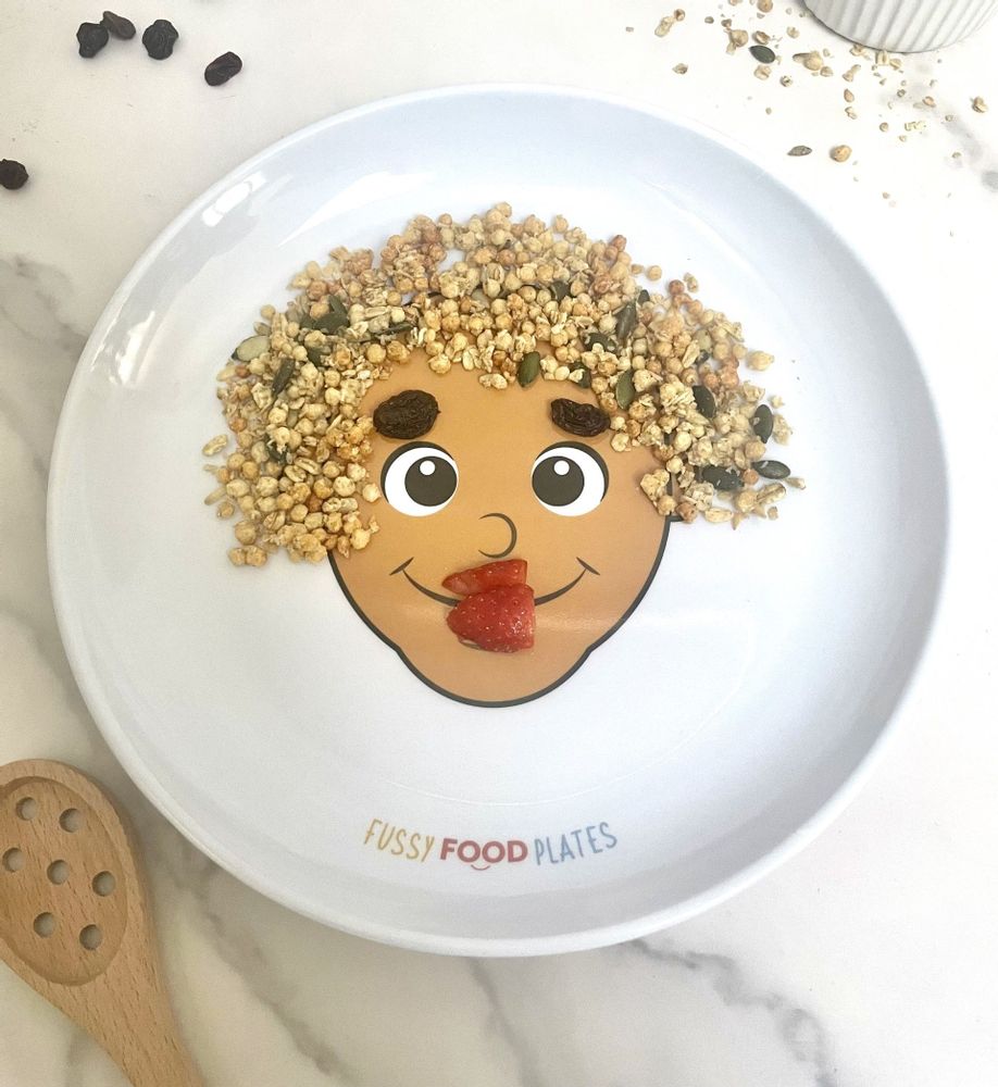Repas pour enfant - Fussy Food Plates - Diverse Skin Tone - FUSSY FOOD PLATES