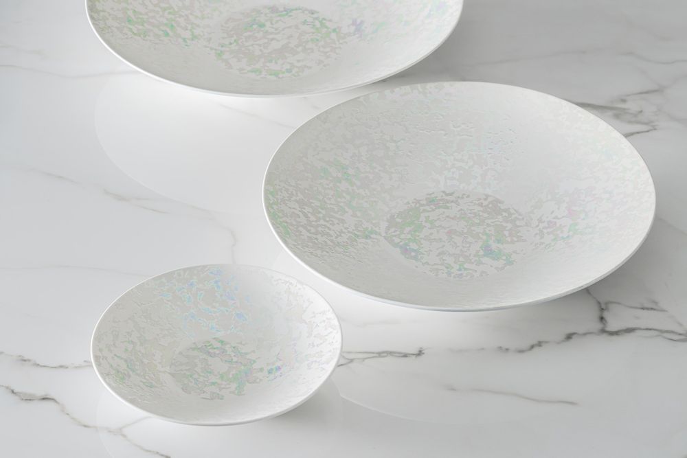 Assiettes de réception - Lustre - CHIC