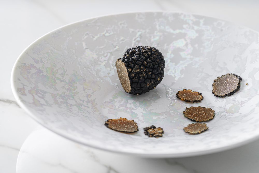 Assiettes de réception - Lustre - CHIC