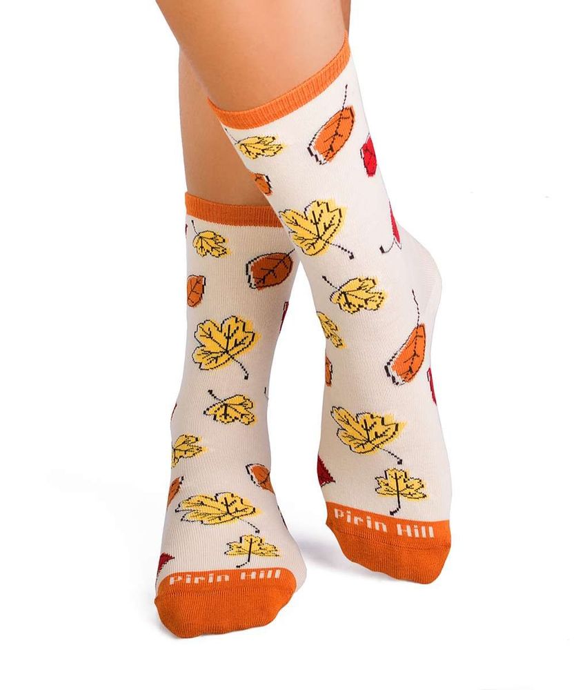 Chaussettes - Chaussettes en coton L'Automne - PIRIN HILL