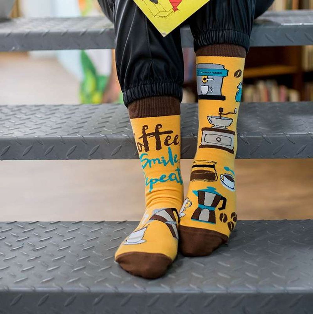 Chaussettes - Chaussettes en coton Arty Café - PIRIN HILL