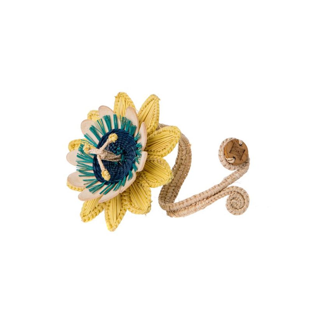 Assiettes de réception - Anneau de serviette Maracuya. - ARTESANIAS DEL ATLÁNTICO