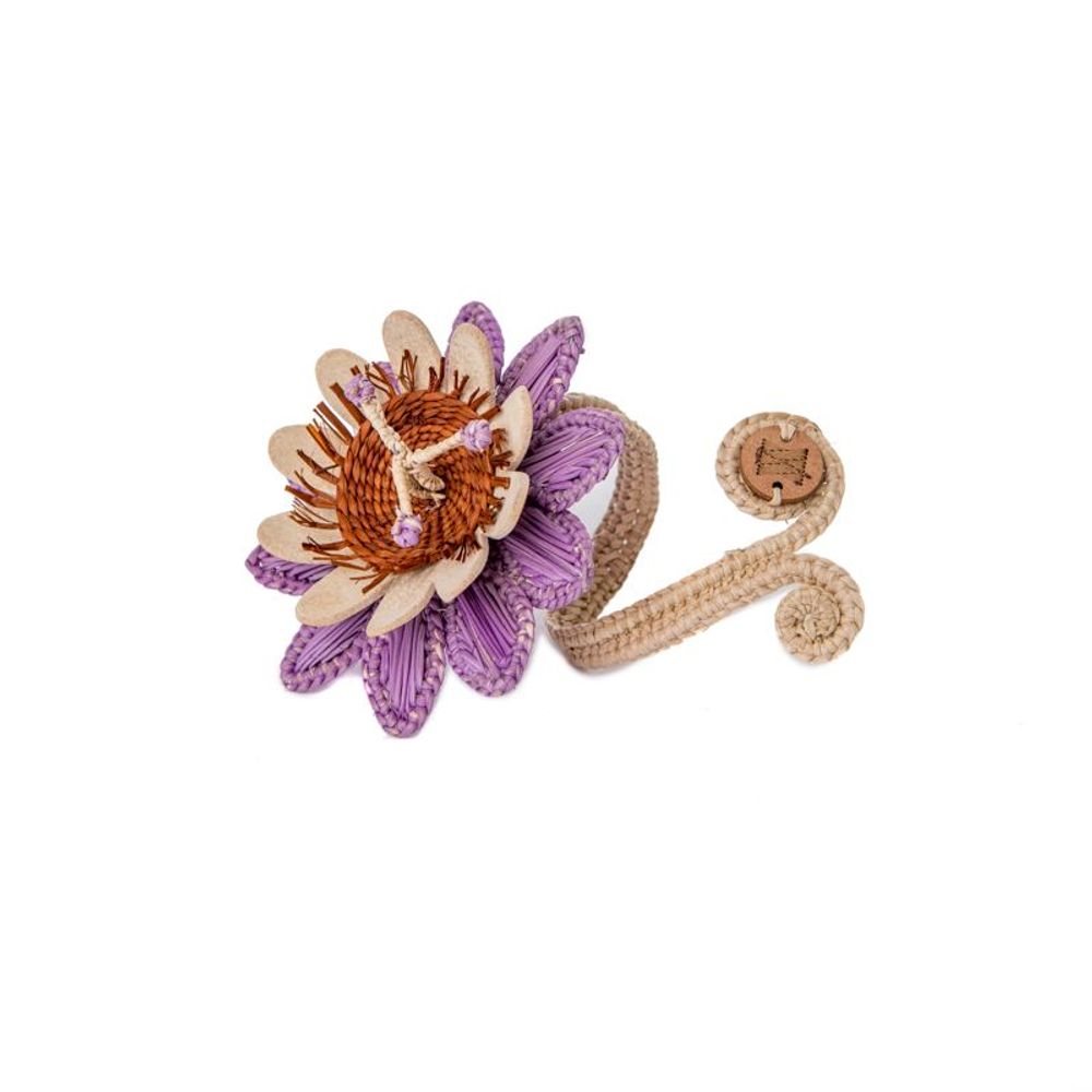 Assiettes de réception - Anneau de serviette Maracuya. - ARTESANIAS DEL ATLÁNTICO