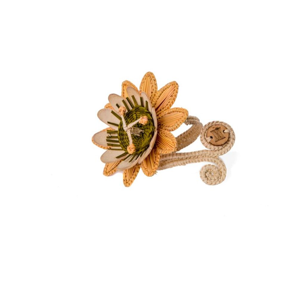 Assiettes de réception - Anneau de serviette Maracuya. - ARTESANIAS DEL ATLÁNTICO