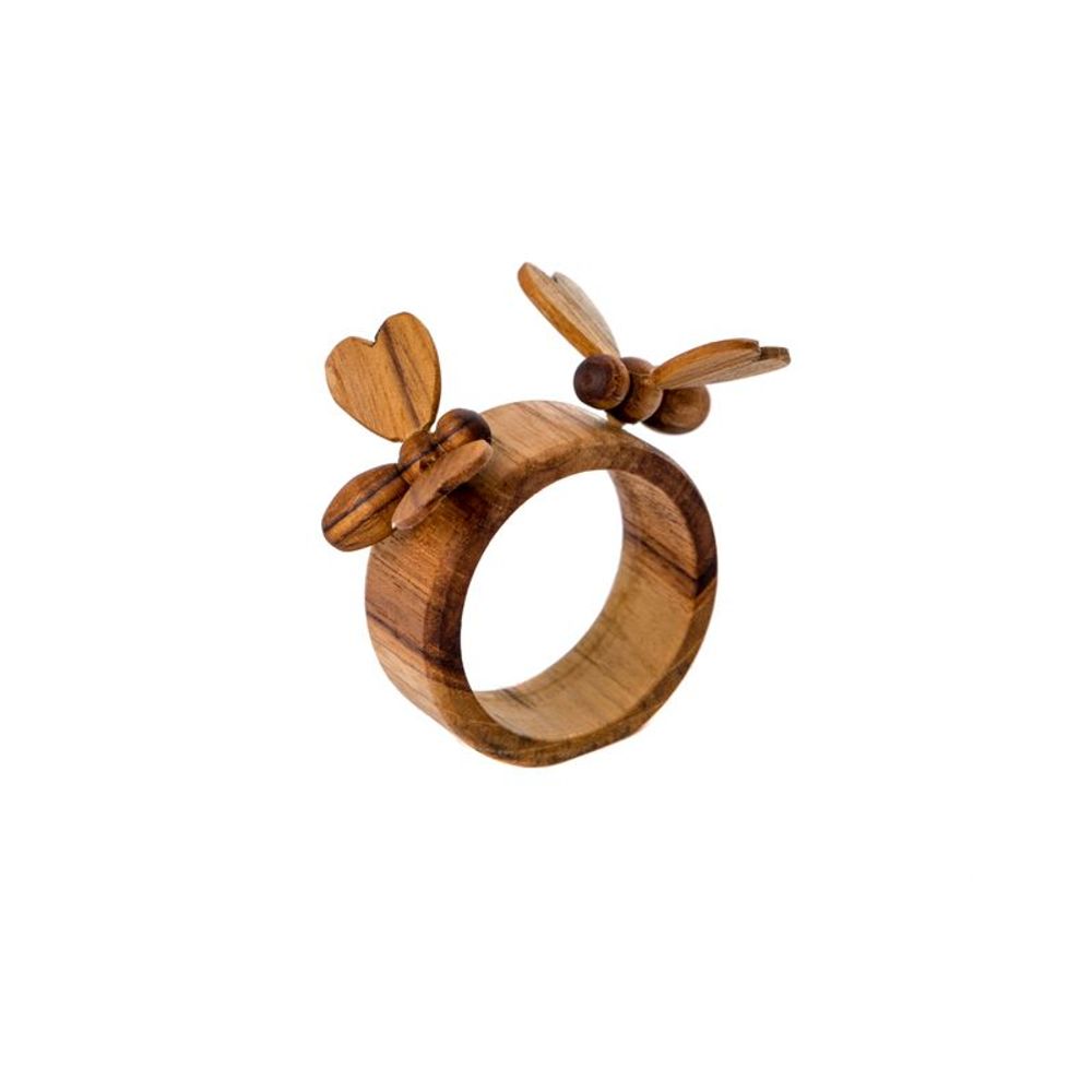 Formal plates - Bees napking ring - ARTESANIAS DEL ATLÁNTICO