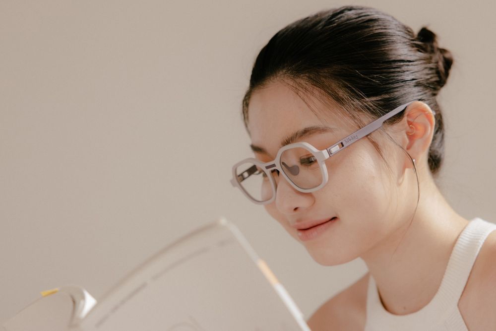Glasses - Hibāng Re-Fishing-Net Circular Eyewear - HIBĀNG