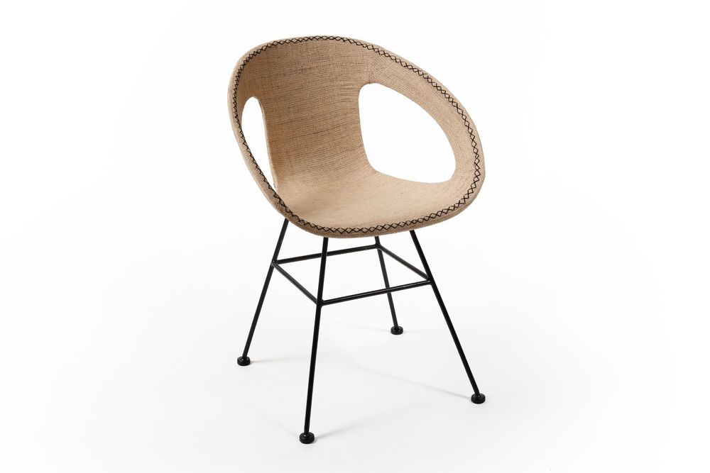 Fauteuils - Fauteuil "Atelier" Jute, Purple, Flower S, Flower L - MANUFACTORI