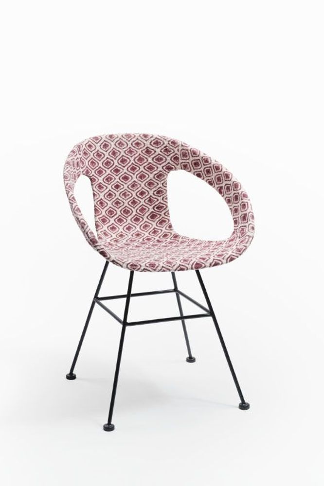 Fauteuils - Fauteuil "Atelier" Jute, Purple, Flower S, Flower L - MANUFACTORI