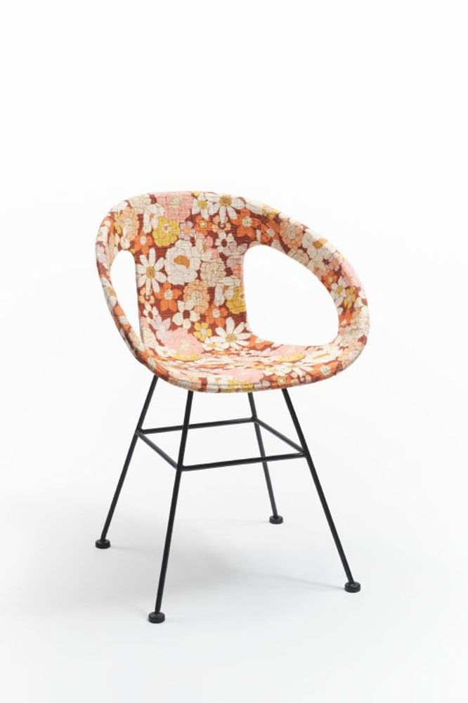 Fauteuils - Fauteuil "Atelier" Jute, Purple, Flower S, Flower L - MANUFACTORI