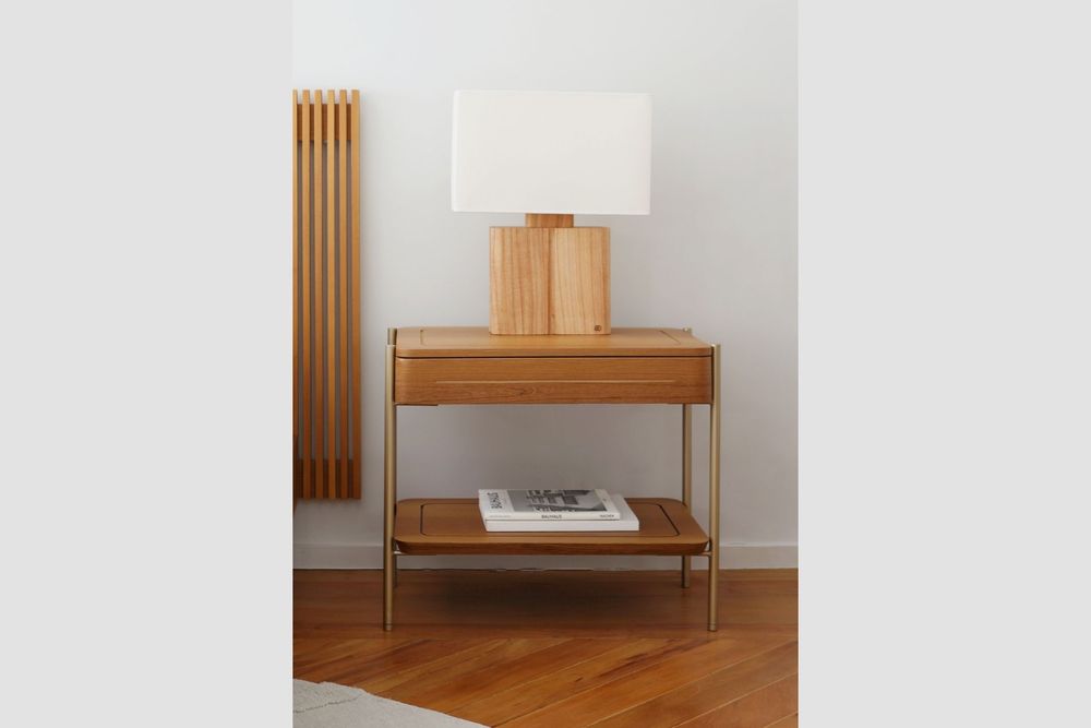 Night tables - "GABIE" NIGHTSTAND / BEDSIDE TABLE - ALESSANDRA DELGADO DESIGN