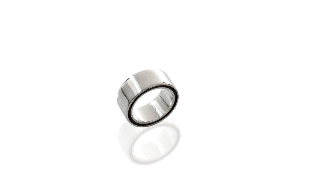 Bijoux - Bague en argent M6 pour homme. - VOMOVO-MEN´S JEWELRY