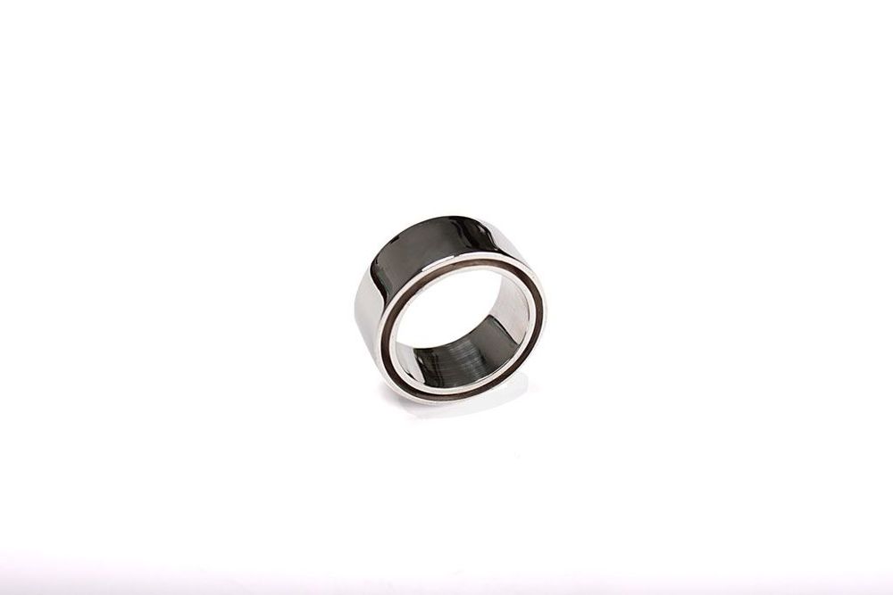 Bijoux - Bague en argent M6 pour homme. - VOMOVO-MEN´S JEWELRY