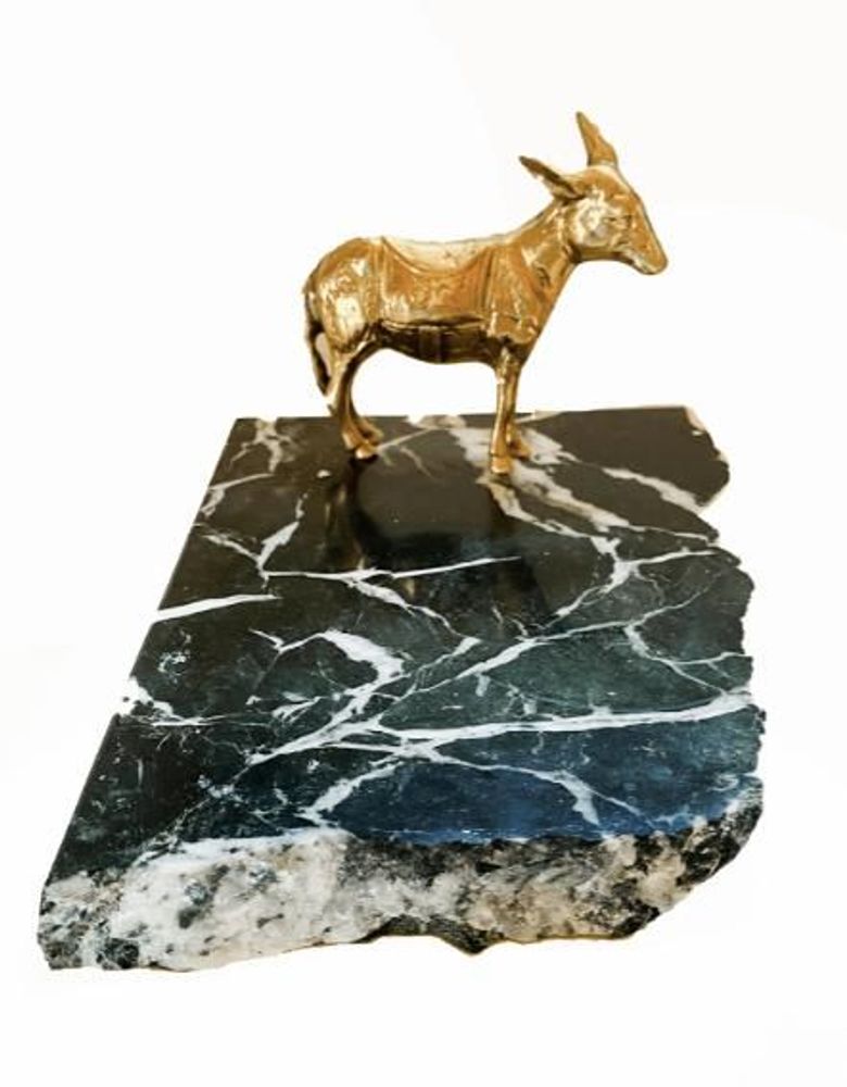 Platter and bowls - Donkey Marble Cheese Platter - ANTHOLOGIST