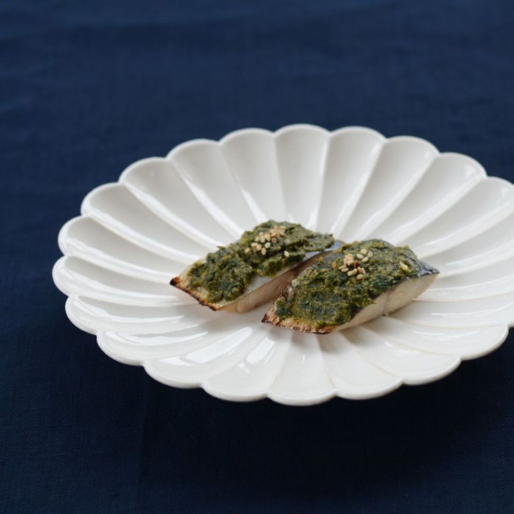 Platter and bowls - Blossom - MARUMITSU POTERIE