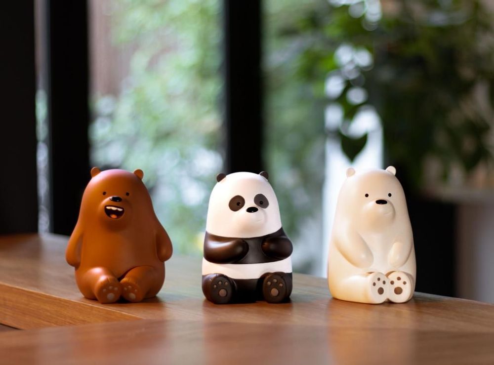 Objets design - Objet de décoration WE BARE BEARS - PANDA - LEBLON DELIENNE