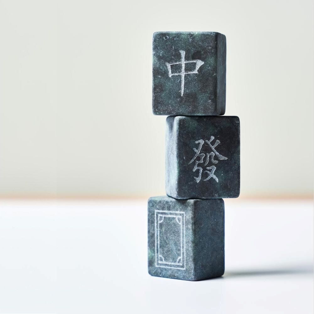 Accessoires pour le vin - MahJong Whisky Glace Jade - STONEVER CO., LTD.