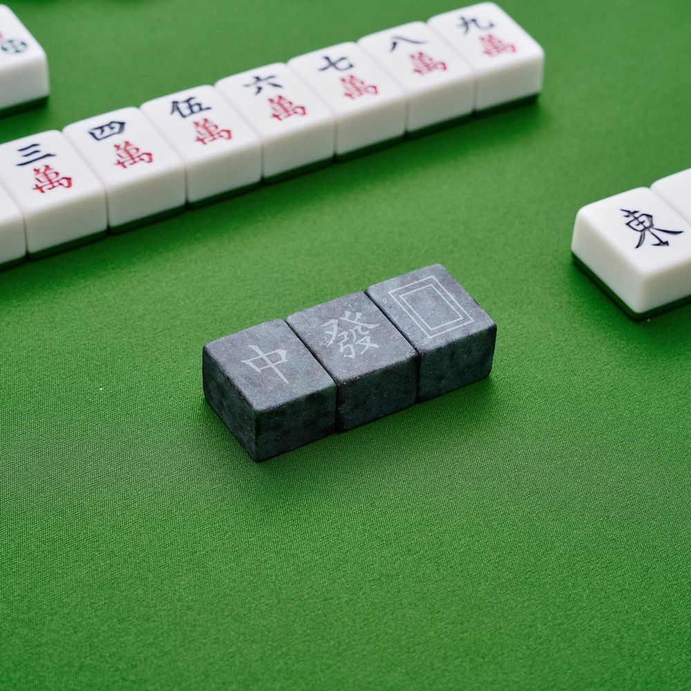 Accessoires pour le vin - MahJong Whisky Glace Jade - STONEVER CO., LTD.