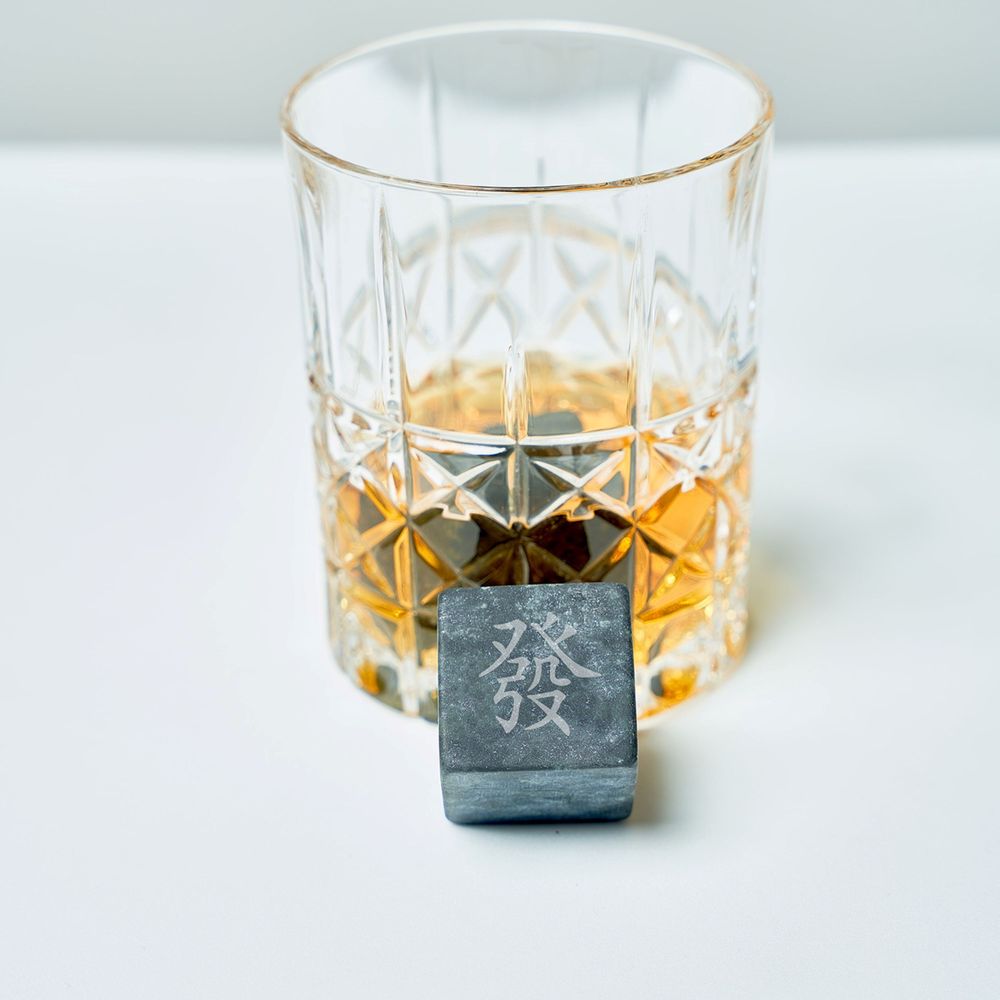 Accessoires pour le vin - MahJong Whisky Glace Jade - STONEVER CO., LTD.